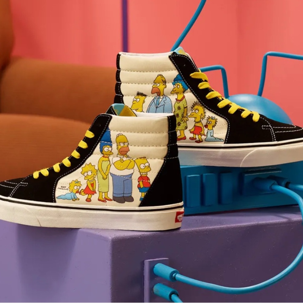 The Simpson x Vans